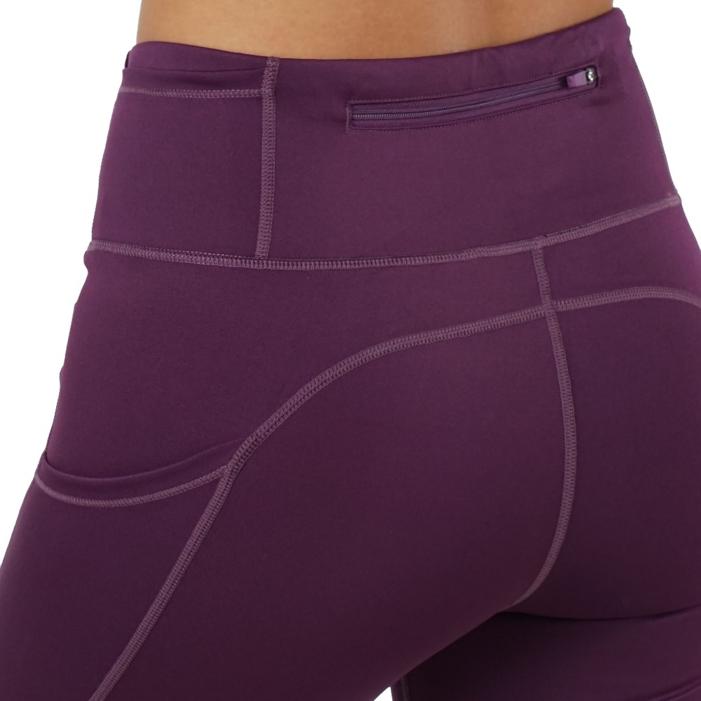 Full length yoga leggings side,key & back pockets - Picture 5 of 5